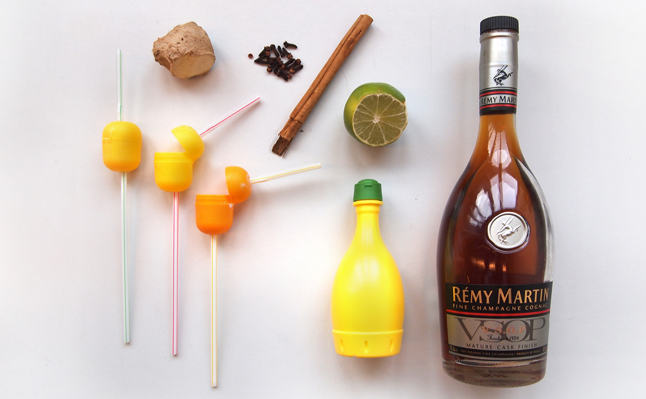 Flavour Straw for Remy Martin. Taste exotic flavours with this premium glass straw designed by Jordi Pla